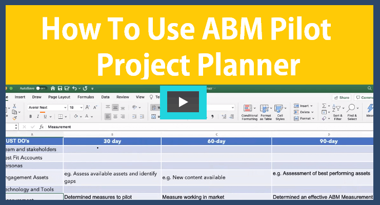 a video image on how to plan for abm pilot