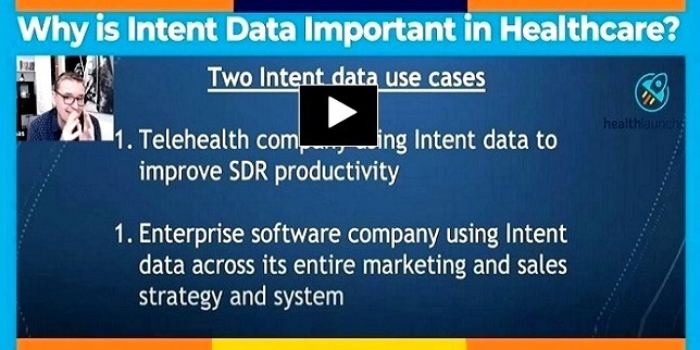 why intent data is important in healthcare