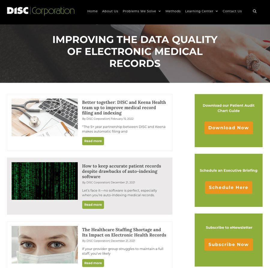 DISC Corporation Blogs
