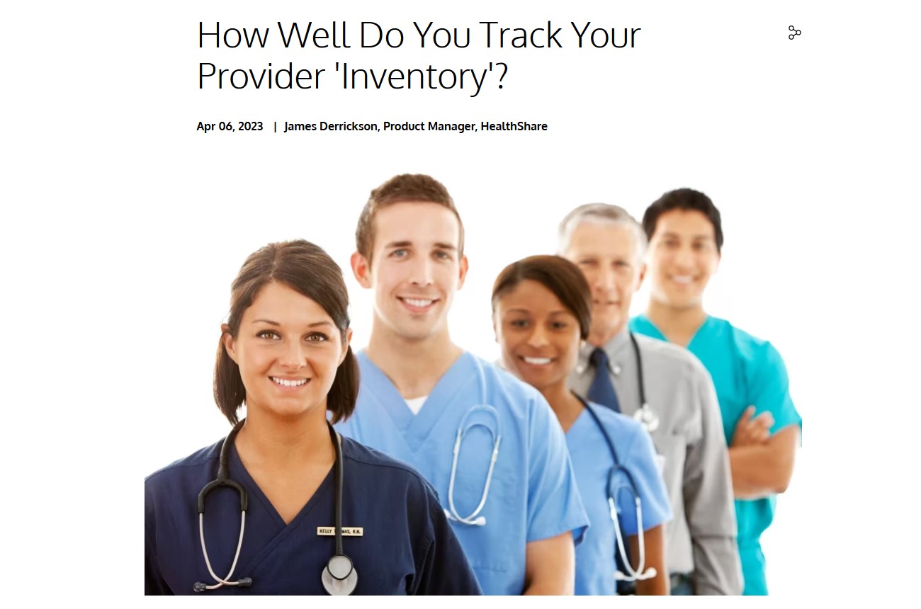 How Well Do You Track Your Provider Inventory img